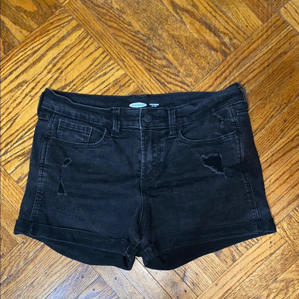 Old Navy Mid Rise Boyfriend Denim Shorts